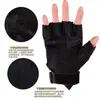 Guantes tácticos de medio dedo para hombre, fuerzas especiales, combate, boxeo, exteriores, equitación, motocicleta, deportes de motocicleta, guantes de fitness