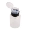 Botella de Presión para Arte de Uñas con Cierre, Removedor de Esmalte de Uñas, Botella Especial de Alcohol, Botella Exprimidora 200ml
