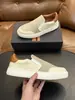 Mocassins Casuais Masculinos Zegn de Couro Genuíno Transfronteiriços, com Elástico na Lateral em Pele de Bezerro, Slip-On, Confortáveis Sapatos Masculinos