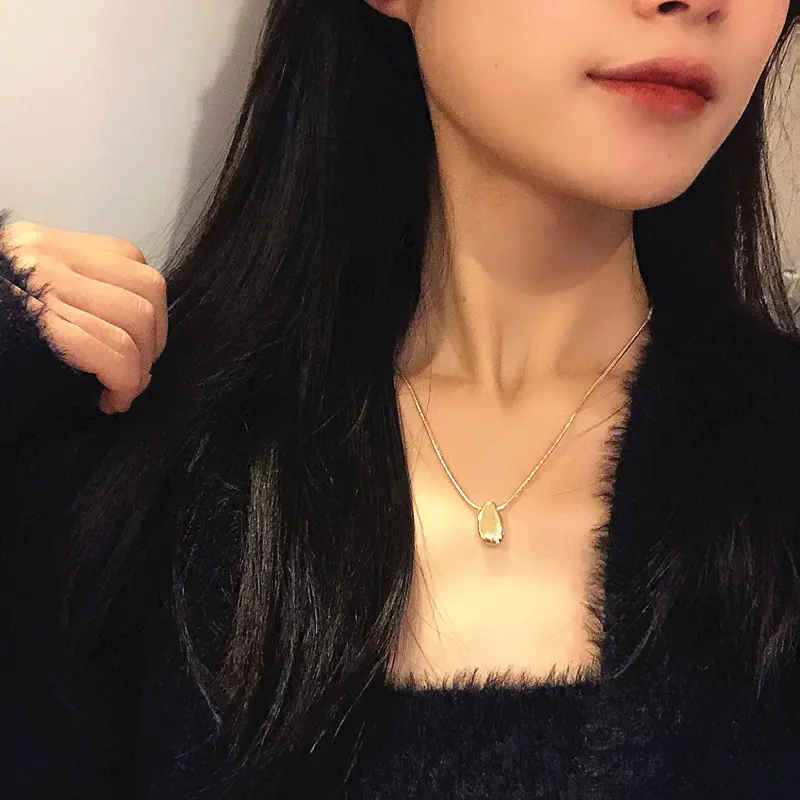 小巧豌豆项链
