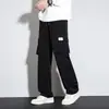 Calça de Trabalho Verão Fina Masculina Solta Elástica Secagem Rápida Reta Casual Resistente ao Desgaste Roupa de Trabalho para Exterior Calça Longa