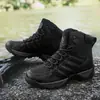Calzado nuevo para hombre, botas de senderismo para entrenamiento de campo, suministro transfronterizo de calzado de talla grande, calzado de combate de exportación para hombre.
