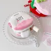 Monedero de Felpa Fresa Hisocute para Monedas Estudiante Portátil Bolsa para Auriculares Bolsa de Maquillaje Bolsa Pequeña para Compresas Colgante de Almacenamiento