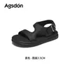 Sandalias de Plataforma Gruesa Aogushi Deng para Mujer 2026 Nuevo Verano Francesas Ligeras Cómodas Casuales Zapatos Pantuflas de Suela Suave