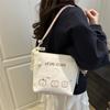 Bolsa de Mão de Nicho Moderna e Tendência de Comércio Exterior 2025 Nova Bolsa Tote de Ombro Versátil de Desenho Animado Bolsa de Axila para o Dia a Dia