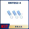 Kst Jianhexing/Rnyds2-4 Terminal de Cobre Redondo con Aislamiento de Nylon Terminal Prensado en Frío Terminal de Cable con Nariz de Cobre