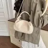 Bolso de Cubo Tejido a Mano Artístico Estilo Coreano Retro para Mujer 2026 Nuevo de Verano Bolso de Hombro Único Cruzado de Alta Gama