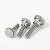 Parafusos Apertados à Mão Gb834 Aço Inoxidável 304 Branco Lavado Recartilhados Parafusos de Passo Alto Torcidos à Mão Gb835 Parafusos Atacado