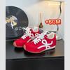 Pequeno Altura Interna 6cm De Tênis de Treino Feminino 2025 Novo Versátil Retrô Tênis Forrest Gump Sapatos Esportivos Casuais para Mulheres