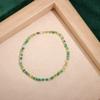 Pulsera de Cuentas de Arroz Coloridas Hecha a Mano, Pulsera de Cuentas Coreana Dulce y Elegante para Estudiantes, Versátil y Única Estilo Bosque