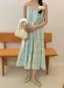 Falda a cuadros informal de color claro, estilo nuevo, para mujeres petite, estilo francés suave, falda larga adelgazante para mujeres petite