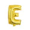 Balões de alumínio com letras do alfabeto inglês, adequados para festas de aniversário, celebrações infantis, casamentos, quartos de noiva, celebrações de aniversário, Dia dos Namorados Chinês (Qixi Festival), eventos corporativos e decorações escolares