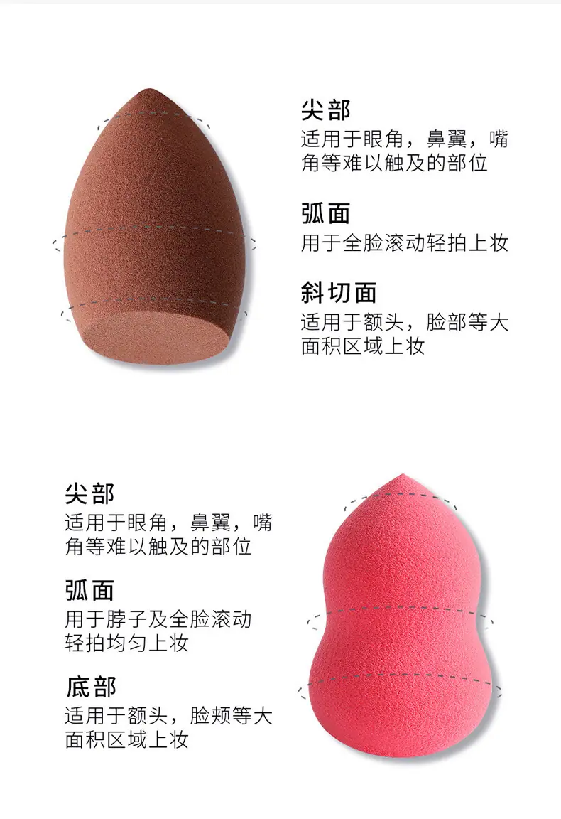 美妆蛋收纳盒葫芦粉扑彩妆海绵蛋架子小网红透明防尘便