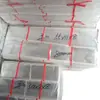 Ventas Directas de Fábrica Bolsas Transparentes de Plástico para Empaquetar Corbatas, Bolsas Trapezoidales con Etiquetas, En Stock, Enlace Especial para Compensación de Diferencia de Precio