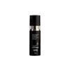 Elegante botella redonda recta de vidrio negro 120ml botella de loción 100ml botella de esencia 40ml botella portátil 50 botella de crema facial personalización