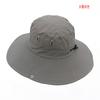 Chapéu de sol secagem rápida chapéu de pescador transfronteiriço moda outdoor marca de chapéu masculino respirável proteção solar chapéu de pesca combinação ao vivo