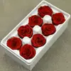 Flor Mágica Flor Eterna Grado AB 4-5 Rosa Caja Entera diy Bolsa de Material Floral Cubierta de Vidrio Día de San Valentín Unicornio