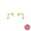 Brincos de prata de lei S925 com pérolas barrocas cravejadas de diamantes geométricos brincos brincos design de nicho europeu e americano mais vendidos