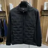 Jaqueta de Penas Leve Fashion com Gola Alta para o Inverno de 2026 Masculina Nova Versátil Cor Sólida 90% Penas de Pato Roupa Exterior