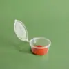 Suministro Directo de Fábrica caja de empaque para salsa desechable taza de salsa taza para condimentos caja para condimentos desechable caja de empaque de plástico