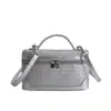 Bolso Pequeño Bordado de Moda para Mujer 2026 Primavera Nueva Moda Bolso Cruzado Versátil Bolso de Mano de Gama Alta Bolso Cuadrado Pequeño