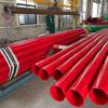 Tubos de acero sin costura recubiertos de plástico resistente al fuego, Tubos anticorrosivos con recubrimiento epóxico en el interior y el exterior, Soldados compuestos resistentes a la corrosión