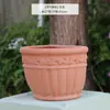 Suporte de vaso de flores de parede decoração de parede externa anti-corrosão madeira malha de ferro suporte de flores de varanda estrutura de treliça para plantas