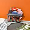 Ímãs de Geladeira Criativos de Cidades do Japão Atrações de Pontos Turísticos Japoneses Adesivos Magnéticos Lembrancinhas de Turismo Cultural e Criativo Presentes