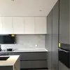 Fabricante de gabinetes de cocina a medida, paneles de madera maciza de grado ENF, gabinetes base, encimeras de cuarzo, gabinetes de pared y gabinetes de cocina de almacenamiento a medida