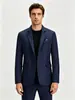 2026 Novo Blazer Masculino de Moda para Comércio Exterior, Estilo Coreano Moda Jovem Casual Color Block Slim Fit Terno de Botão Único para Homens