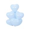 2.2g Globos de Macarrón en Forma de Corazón Suministros para Decoración de Bodas Declaración de Amor Celebración de Boda Arreglo Romántico Globos de Macarrón en Forma de Corazón