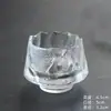 Juego de Té Rosa de Vidrio Hecho a Mano de Alta Calidad Estilo Japonés para Mujeres, Incluyendo Tazas de Té, Posavasos y Juegos de Tazas de Degustación