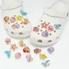 Accesorios Florales Perforados 3D Estilo Océano Iridiscente para Zapatos Desmontables Lindos Decoración de Estrella de Mar, Concha, Delfín Hebilla de Zapato Mayoreo