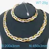 Pulseira de moda multicamadas de aço inoxidável com múltiplos fios hip-hop corrente osso de cobra titânio conjunto feminino masculino corrente osso de cobra colar