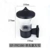 Lámpara de pared exterior impermeable para exteriores, nueva lámpara de jardín china simple, portalámparas E27, pared exterior, pasillo, terraza, redonda, doble cabezal