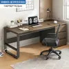 Mesa de Computador de Mesa, Mesa para Home Office, Design Moderno Simples com Três Gavetas, Mesa de Quarto, Mesa de Estudo e Escrita para Estudantes