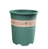 Vaso de flor extra grande atacado vaso de flor plástico vaso de galão espessado vaso de flor de varanda vaso de rabanete verde vaso de planta de vegetais resina