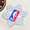 Parches de tela bordados para equipo de baloncesto pantalones decoración de ropa parche reparación de agujero Capítulo bordado de marca de moda logo bordado transfronterizo