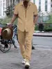 Traje Casual Esportivo Tendência Verão Europeu e Americano Transfronteiriço Amazon Aliexpress Terno Masculino Jacquard Gola Lapela Calça