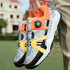Zapatos de Golf Fuli Otoño e Invierno Nuevos para Hombre y Mujer, Zapatos Deportivos Antideslizantes para Exteriores, Fabricante de Zapatos con Hebilla de Perilla Cómodos y Transpirables