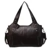 Bolsa tote transfronteiriça, grande capacidade, estilo europeu e americano, design de alta qualidade, adequada para o dia a dia, pode ser carregada sob o braço ou como bolsa transversal, bolsa tote moderna e versátil