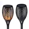 Lâmpada Solar 12 LEDs Lâmpada de Chama Lâmpada de Jardim Lâmpada de Iluminação Lâmpada de Gramado Externa Lâmpada Tocha Decoração Solar