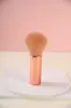 Nuevo Modelo Brocha Base para Uñas, Brocha para Polvo, Brocha de Maquillaje Estilo Madera Natural, Brocha para Polvos Sueltos, Brocha para Rubor, Cepillo para el Cabello de Cintura Pequeña