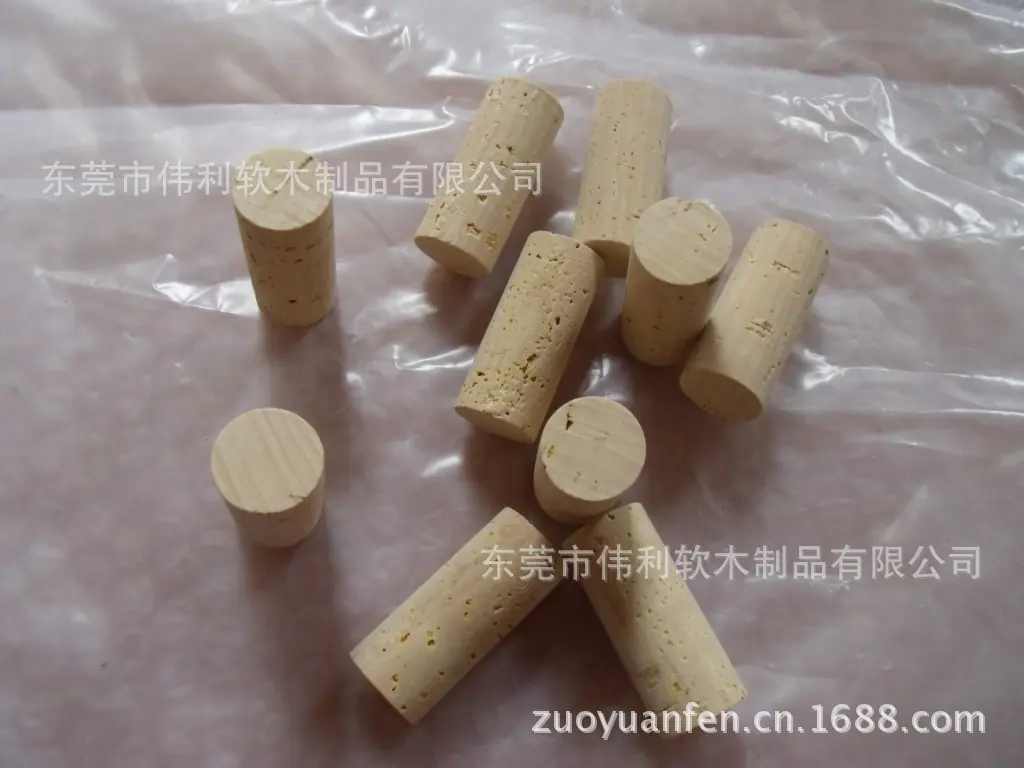 天然漂白木塞