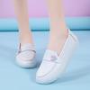 Outono novo branco enfermeira sapatos médicos fundo macio fundo grosso verão respirável desodorante sapatos casuais sapatos baixos atacado