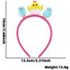 Diadema de Decoraciones de Pascua para Niños Accesorios para Fiesta de Vacaciones Disfraz Accesorios para Fotos Huevo de Pascua Pequeño de Felpa Diadema de Huevo de Pascua