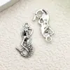 Accesorios para Joyería DIY Aleación de Zinc Corazón Estrella de Cinco Puntas Dijes Pendientes Hechos a Mano Collares Colgantes Venta Directa al Por Mayor desde el Fabricante