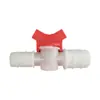 Válvula Seletora K20-25 Mangueira Conexão Rápida Válvula Acessórios Mangueira de Ajuste de Diâmetro Igual Válvula Esfera Plugue Rápido de Plástico Interruptor