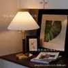 Lámpara de noche, Lámpara de mesa, Simple y moderna, Dormitorio, Estudio, Cálida, Francesa, Americana, Lujo ligero, Lámpara de atmósfera retro, Regulable