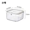 Caja de almacenamiento de escritorio, multiusos, transparente con tapa, papelera de escritorio, caja de almacenamiento para coleteros y accesorios para el cabello para niñas